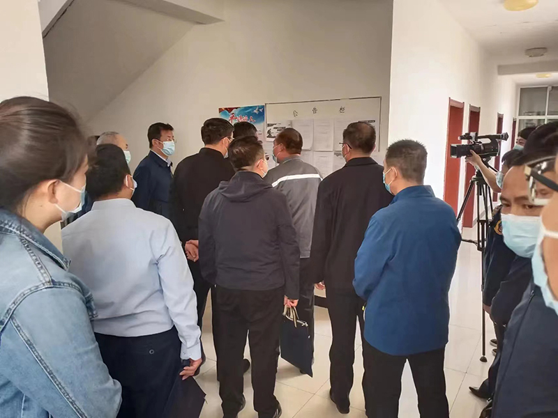 自治區(qū)領(lǐng)導參觀公司